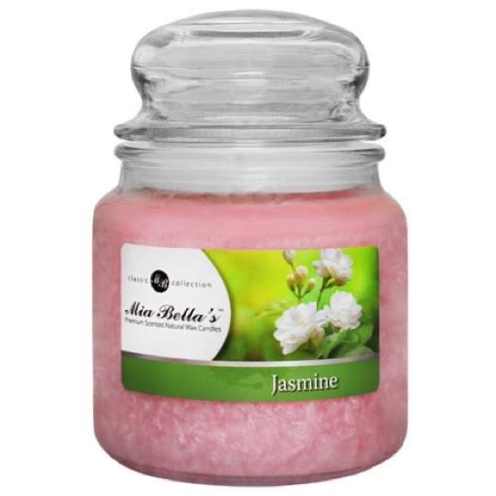 Jasmine Mia Bellas 16 oz Natural Palm Wax Candle